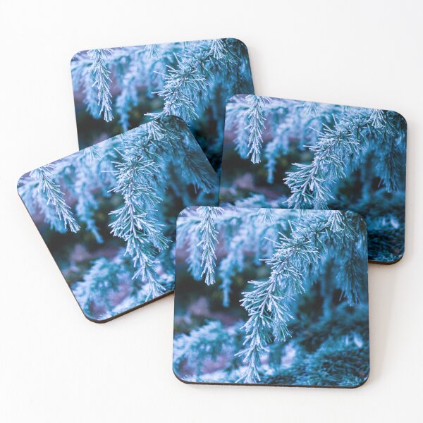 Item preview, Winter frost on a spruce tree designed and sold by wojciech-c.