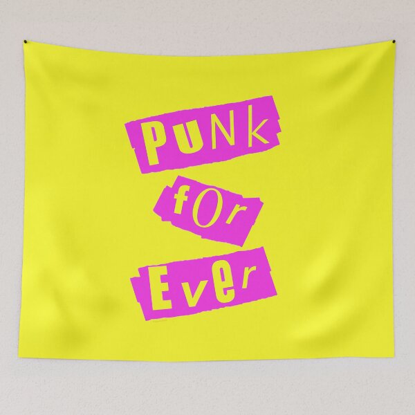 Item preview, Punk For Ever Yellow designed and sold by Logo-A-GoGo.