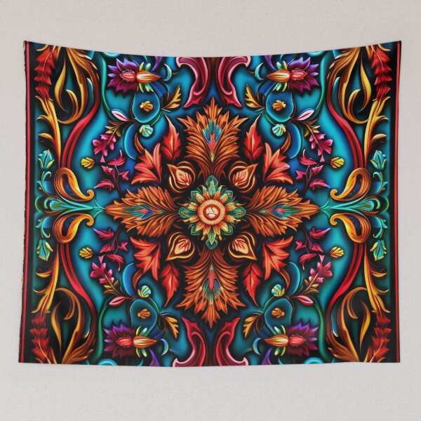 Item preview,  Persian carpet design designed and sold by Red Witch Art.