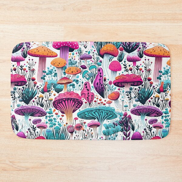 Artikelvorschau, Fungi Fantasia: A Mushroom Pattern Collection - Design 19 entworfen und verkauft von kawaiidoodlesuk.