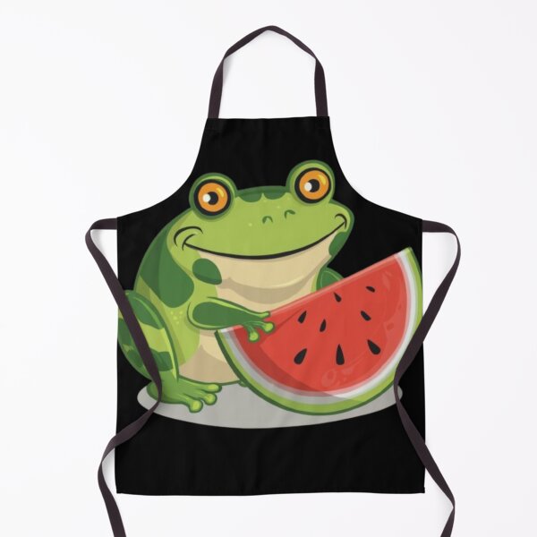 Item preview, "frog eating watermelon" designed and sold by Obinne.