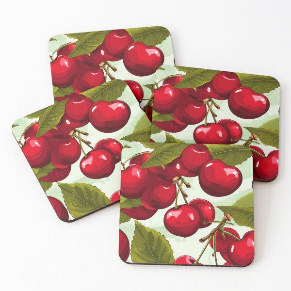 Artikelvorschau, Cherry Illustration Art #4 entworfen und verkauft von CareToCanvas.