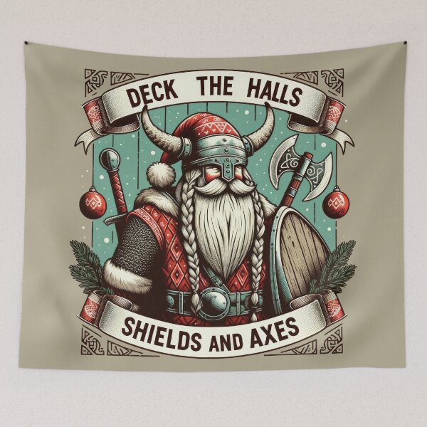 Item preview, Yuletide Viking Festive Warrior designed and sold by Odd World.