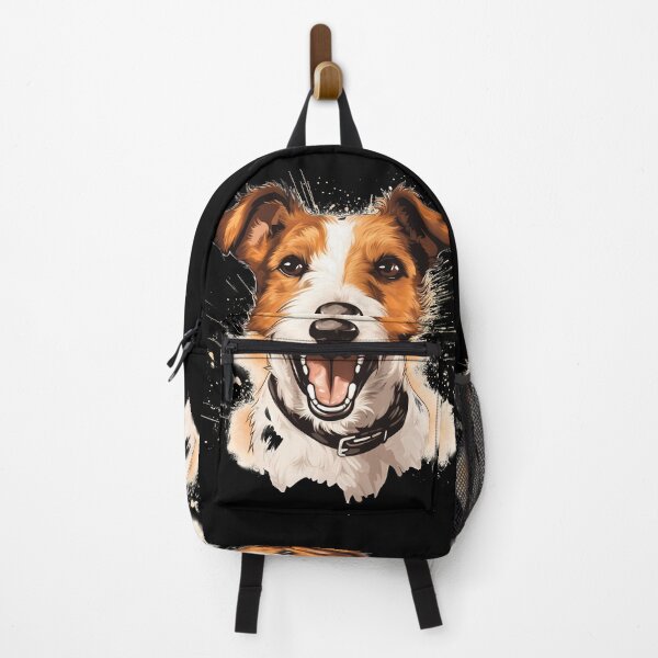 Item preview, Happy rough haired wire fox terrier dog breed designed and sold by NBSStore.