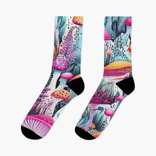 Item preview, Fungi Fantasia: A Mushroom Pattern Collection - Design 20 designed and sold by kawaiidoodlesuk.