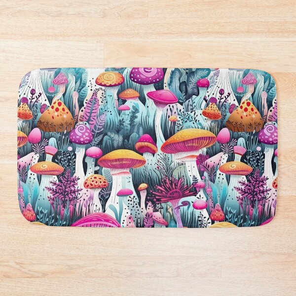 Artikelvorschau, Fungi Fantasia: A Mushroom Pattern Collection - Design 20 entworfen und verkauft von kawaiidoodlesuk.