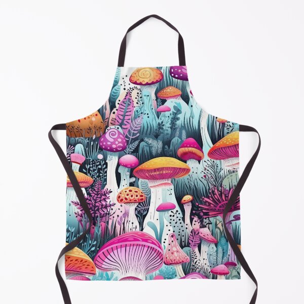 Aperçu de l'œuvre Fungi Fantasia: A Mushroom Pattern Collection - Design 20 créée et vendue par kawaiidoodlesuk.