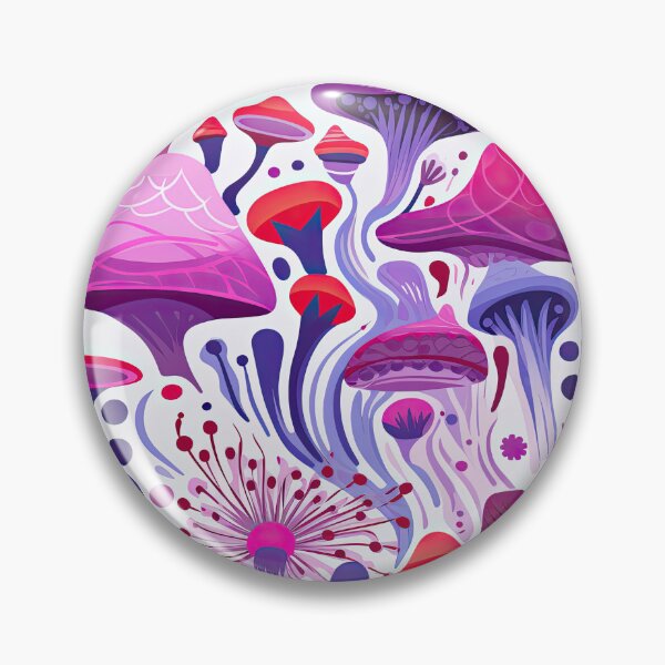 Artikelvorschau, Fungi Fantasia: A Mushroom Pattern Collection - Design 21 entworfen und verkauft von kawaiidoodlesuk.