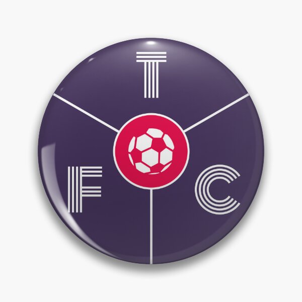 Item preview, Obra de arte de estilo minimalista de fútbol Toulouse FC TFC designed and sold by kakarikihill.