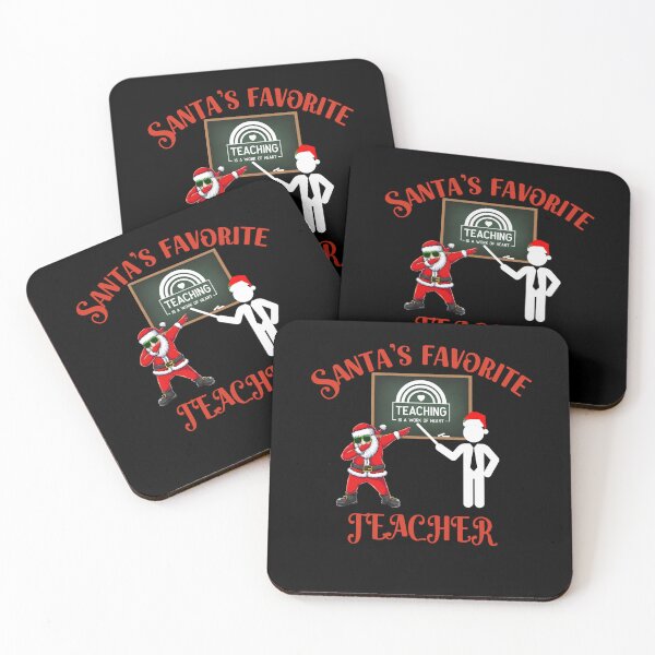 Item preview, Santa's favorite Teacher designed and sold by SunnyFunnyArt.