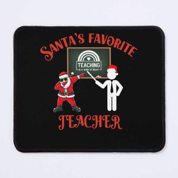 Item preview, Santa's favorite Teacher designed and sold by SunnyFunnyArt.