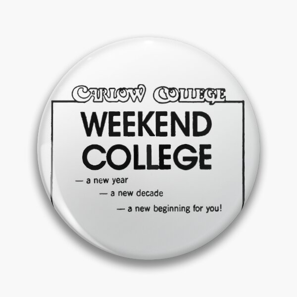 Item preview, Carlow College - A New Year (1980) designed and sold by KzooSteban.