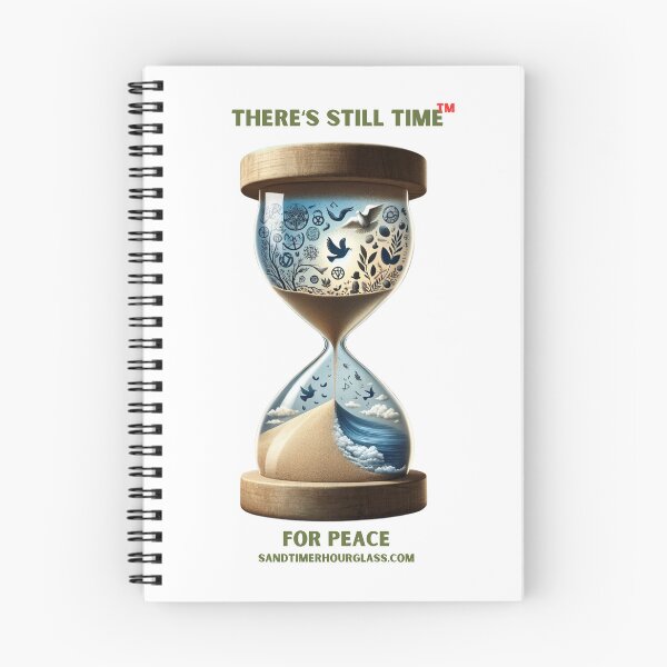 Artikelvorschau, FOR PEACE V 5 „There’s Still Time“ (TM) Sanduhr entworfen und verkauft von Christopher Bradley.