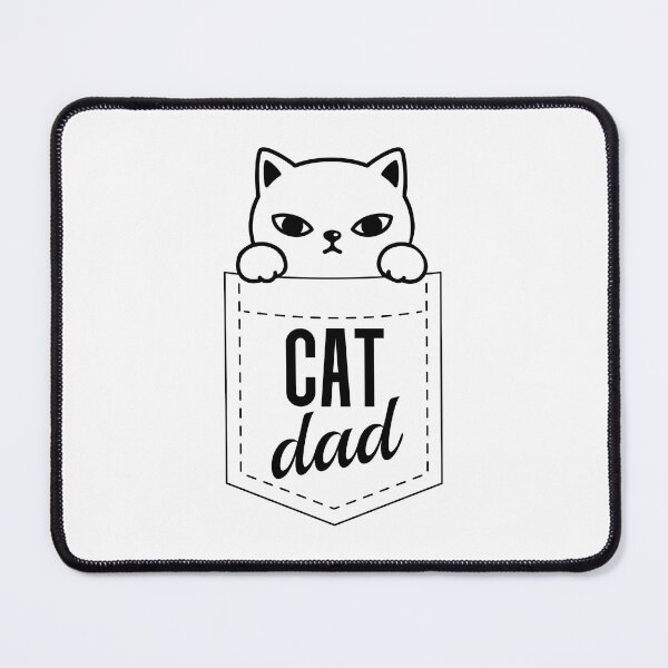Item preview, Cat Dad Pocket designed and sold by playloud.