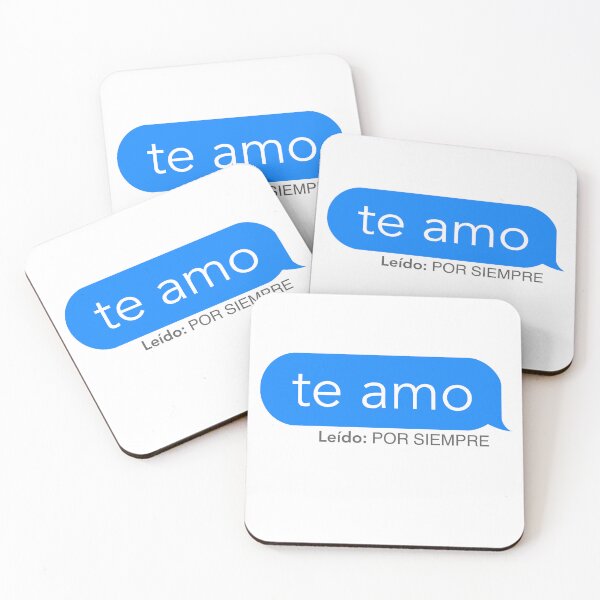 Item preview, te amo - mensaje de texto designed and sold by Anouck Heyer.