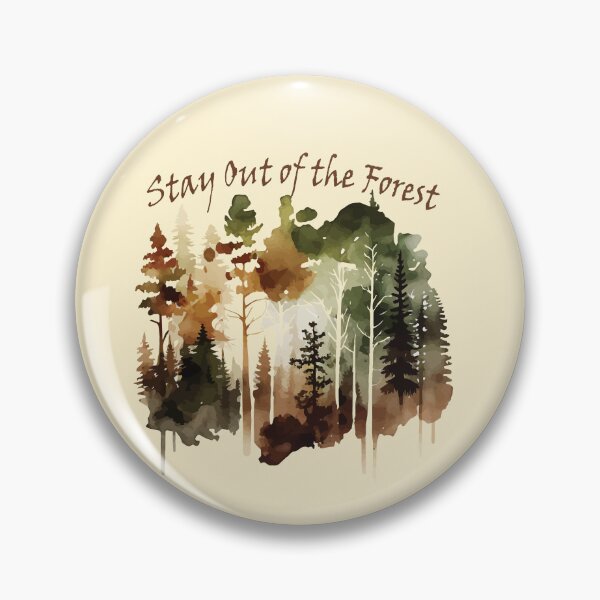 Item preview, Stay Out of The Forest - True Crime Fan  designed and sold by GVRDesign.