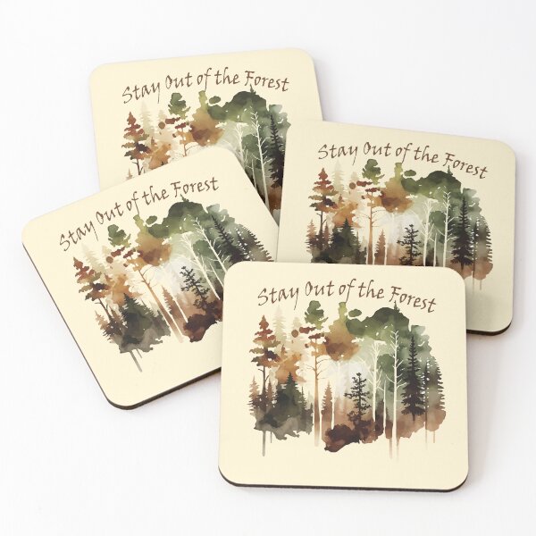 Item preview, Stay Out of The Forest - True Crime Fan  designed and sold by GVRDesign.