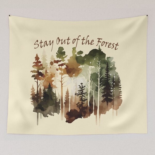 Item preview, Stay Out of The Forest - True Crime Fan  designed and sold by GVRDesign.