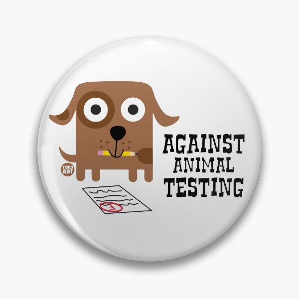 Item preview, AGAINST ANIMAL TESTING designed and sold by TODD GOLDMAN.