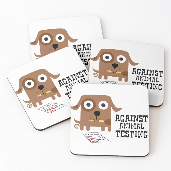 Item preview, AGAINST ANIMAL TESTING designed and sold by TODD GOLDMAN.