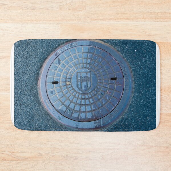 Item preview, Reykjavik Manhole Cover designed and sold by Bill Spengler's Photographic Thoughts.