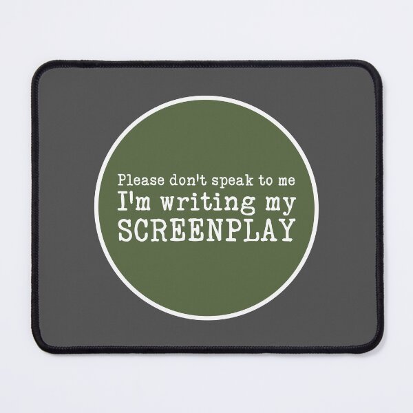 Item preview, Funny text message for Screenwriters Writing designed and sold by hidden-design.