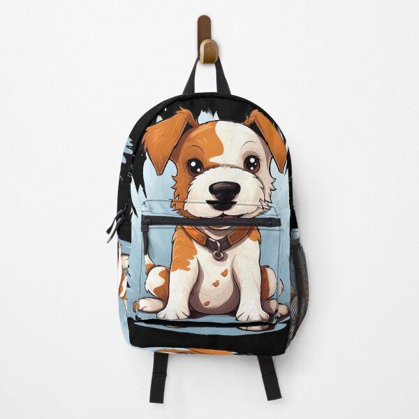 Item preview, Happy rough haired wire fox terrier dog breed puppy designed and sold by NBSStore.