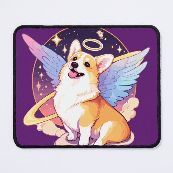 Item preview, Celestial Corgi Angel designed and sold by BarkandStick.