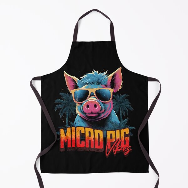 Item preview, Retro Wave Happy Micro Pig Miami Vibes Shirt designed and sold by RedDesignSyc.
