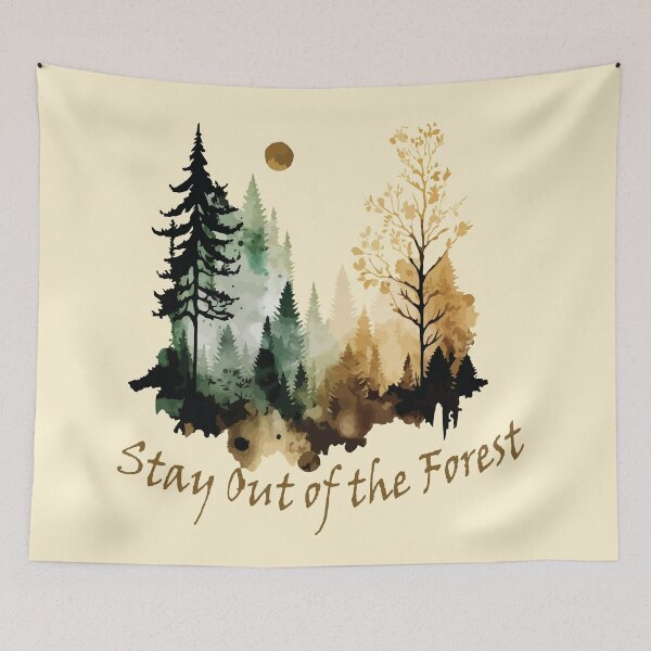 Item preview, Stay Out of The Forest - mfm fan cult designed and sold by GVRDesign.