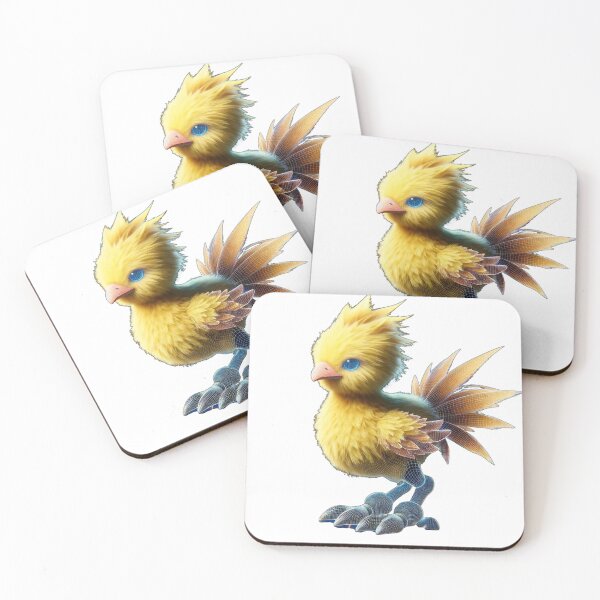 Item preview, Digital Chocobo Bird from Final Fantasy Series designed and sold by kylmllr101684.