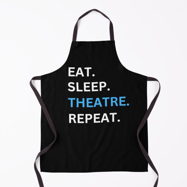 Item preview, Eat sleep theatre repeat tshirts designed and sold by imad-bentahar.
