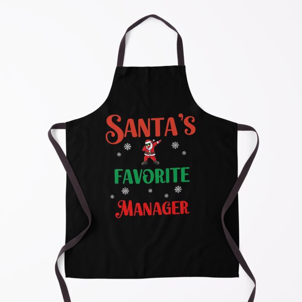 Item preview, Santa's favorite manager  designed and sold by SunnyFunnyArt.