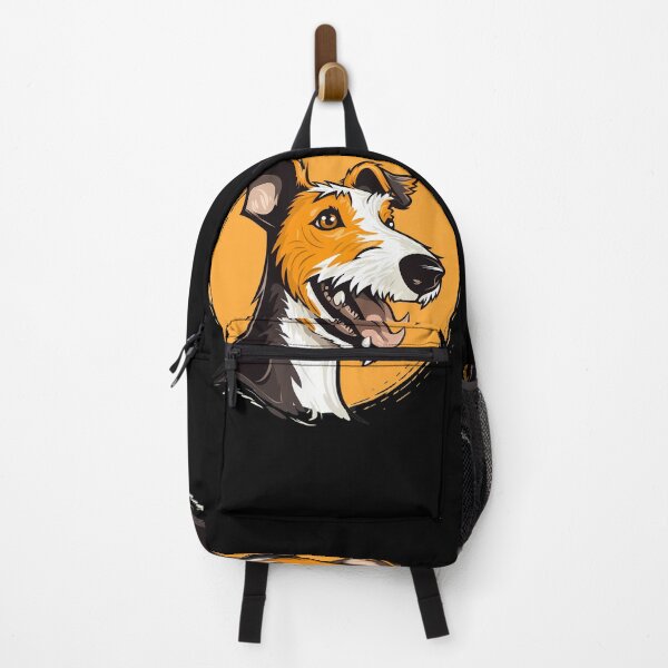 Item preview, Happy rough haired wire fox terrier dog breed designed and sold by NBSStore.