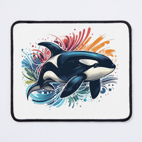 Item preview, A beautiful colorful orca designed and sold by Marcoshop10.