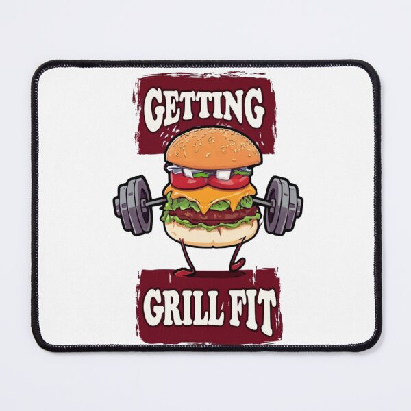 Item preview, Getting grill fit, Funny gift for hamburger lovers designed and sold by Suhy.