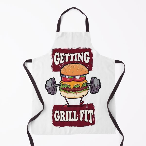 Item preview, Getting grill fit, Funny gift for hamburger lovers designed and sold by Suhy.