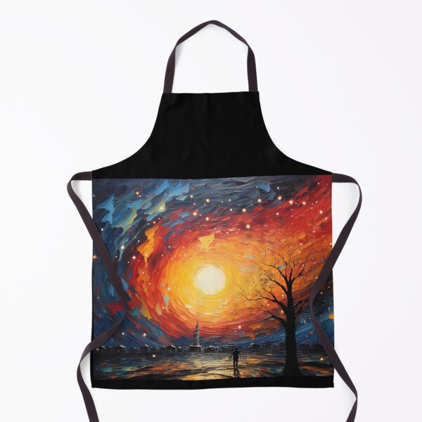 Item preview, blazing sun night sky designed and sold by UILOVE.