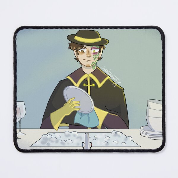 Item preview, Janus doing the dishes designed and sold by Grasboompje.
