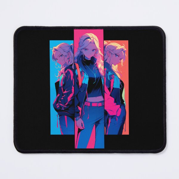Item preview, Three Blonde Anime Girls designed and sold by ArtyArtArtist.
