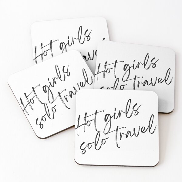 Item preview, Hot Girls Solo Travel designed and sold by latitudelabel.