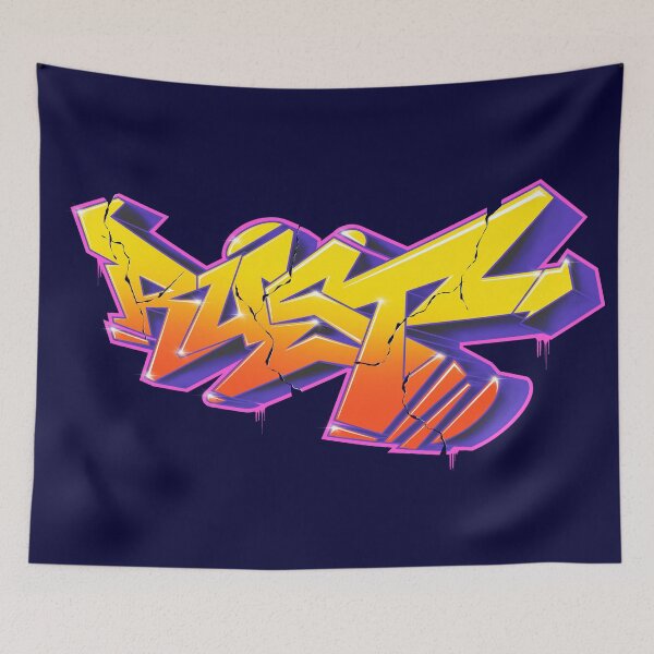 Item preview, Rust On Da Wall Cracks designed and sold by 2wear.