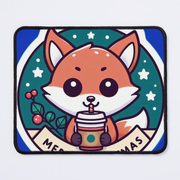 Item preview, christmas fox  designed and sold by yrniino.