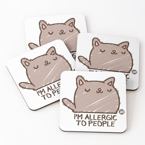 Item preview, I'm Allergic To People designed and sold by TODD GOLDMAN.