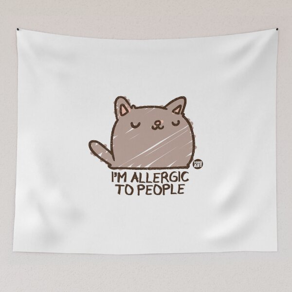 Item preview, I'm Allergic To People designed and sold by TODD GOLDMAN.