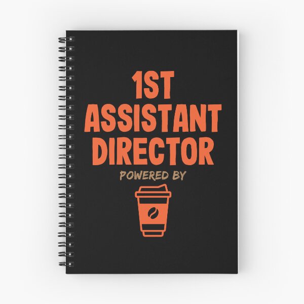 Item preview, 1st Assistant Director Powered by Coffee designed and sold by NermilioDesigns.