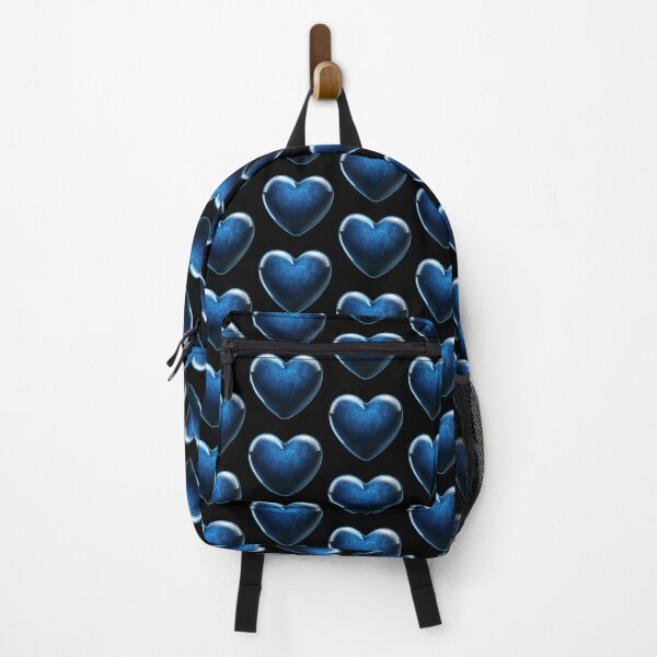 Item preview, Elegant Dark Blue Heart designed and sold by Blink Art Studio.