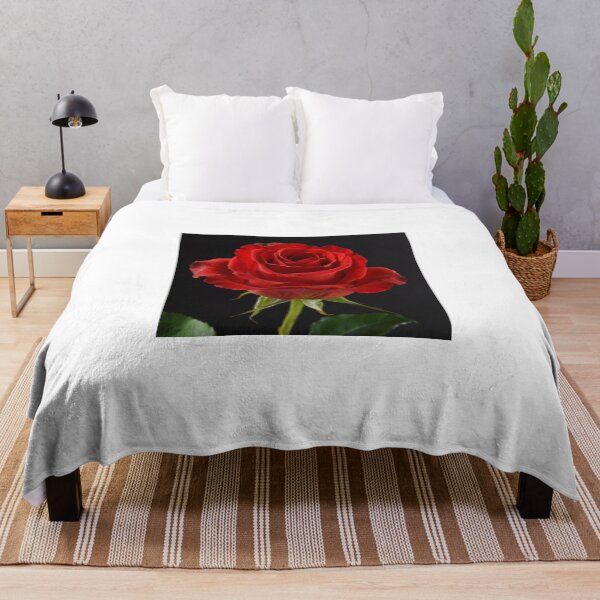 Item preview, Red Solitude: A Red Rose in Deep Night. designed and sold by josiasalves65.