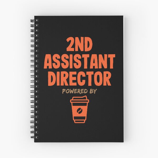 Item preview, 2nd Assistant Director Powered by Coffee designed and sold by NermilioDesigns.