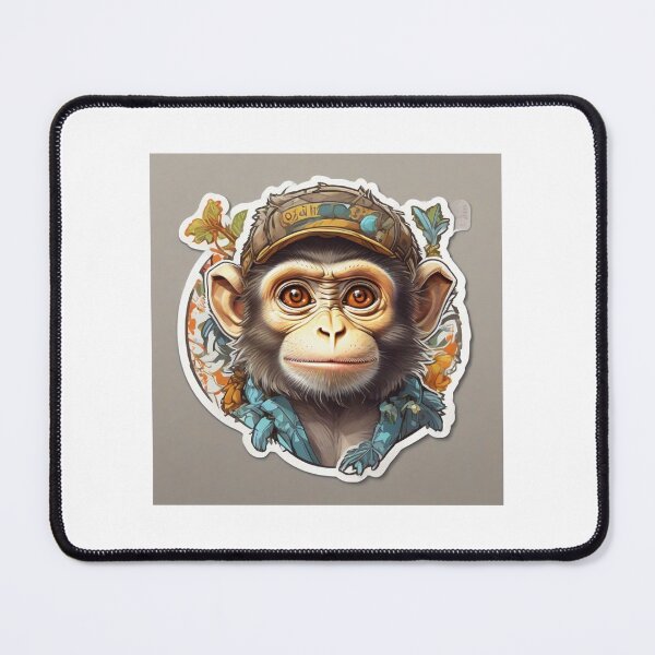 Item preview, Naughty cute monkey designed and sold by abdelaziz0.